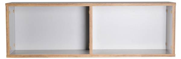 Étagère Murale Caro Gris - Bois manufacturé - 90 x 29 x 20 cm