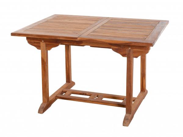 Gartenlounges - Mahlzeiten HANNA Braun - Teakholz - 90 x 75 x 120 cm
