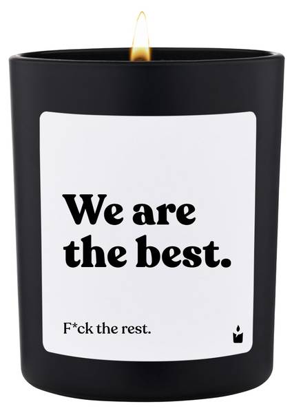 Bougie parfumée 17441 Woody Noir - Cire - 7 x 8 x 7 cm