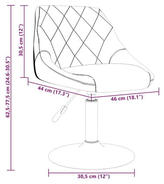 Esszimmerstuhl 3014382-1 Rotbraun