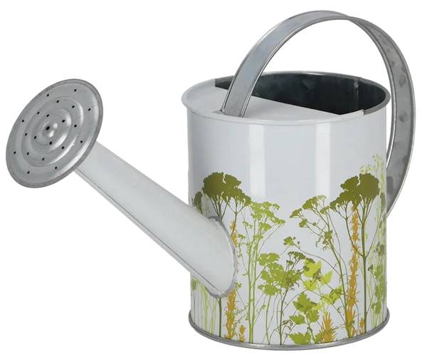 Gießkanne TR070 Weiß - Metall - 31 x 18 x 13 cm