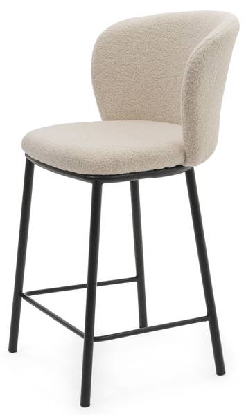 Barhocker BARI Boucle Ecru