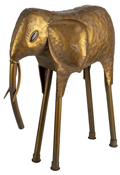 Figur Elefant Deko&Bryson Metall - 16 x 50 x 50 cm