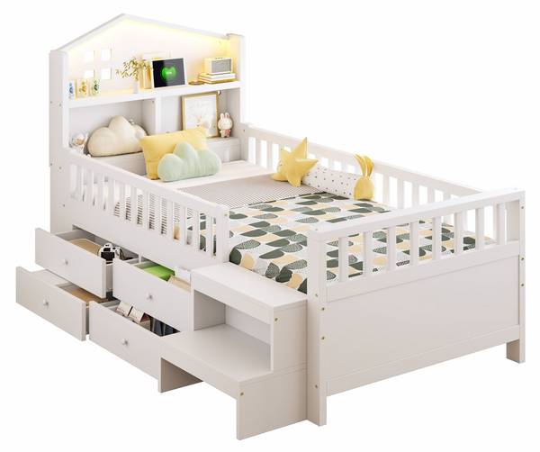 Lit enfant Phoebus Ⅶ Blanc