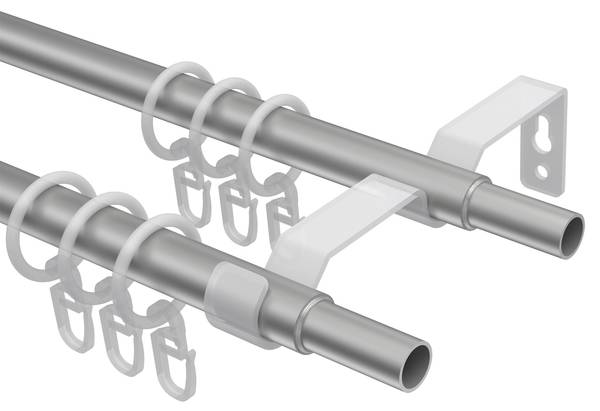 Gardinenstange 2-Lauf Hera Cone Breite: 120 cm