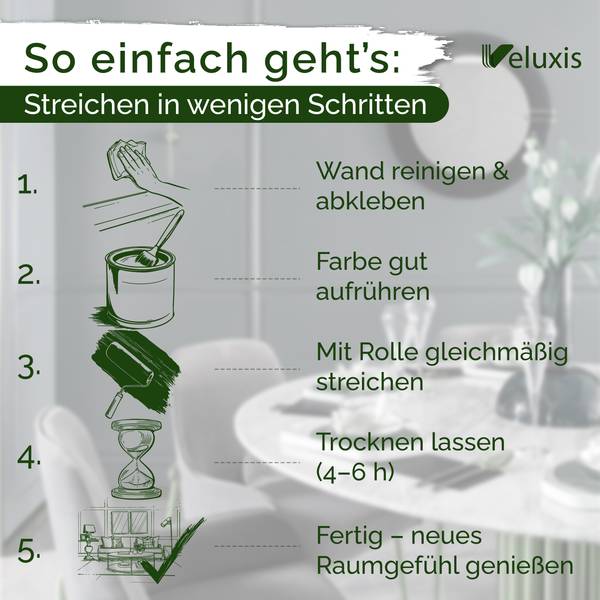 Wandfarbe   Sesame Ice Cream Grau - Harz - 21 x 18 x 39 cm