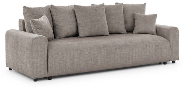 Schlafsofa Calma Taupe - Chenille