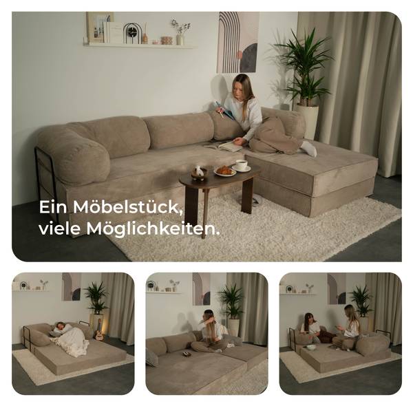 Ecksofa ETERA Creme