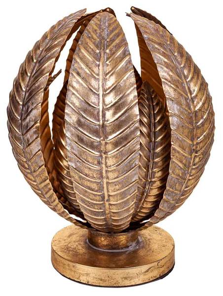 Tischlampe 4523288362 Gold - Metall - 35 x 40 x 35 cm