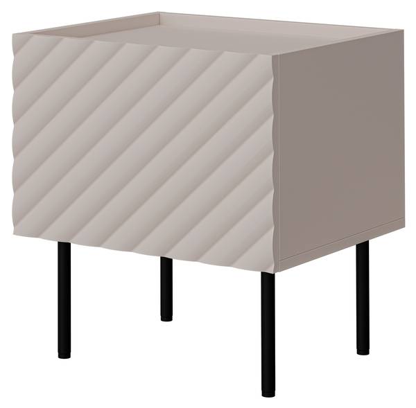 Im Set zwei Nachttische Lucca Beige