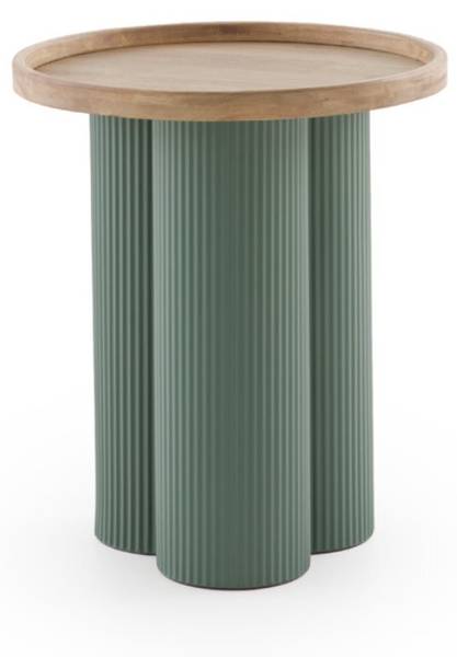 Couchtisch 11763 Grün - Metall - 44 x 52 x 44 cm