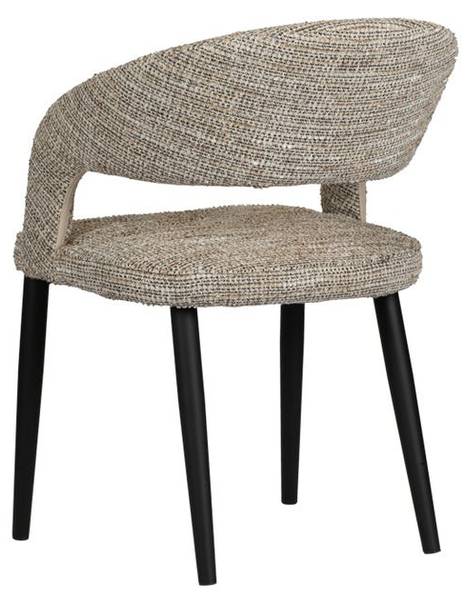 Polsterstuhl Tusk (2er-Set) Hellbraun