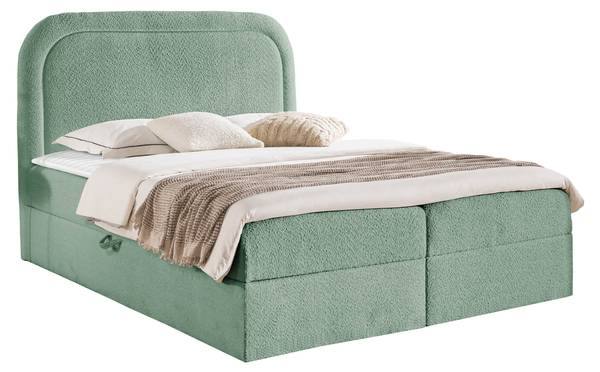 Boxspring Bonito Mint - Liegefläche Breite: 200 cm