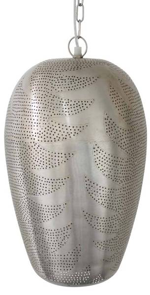 Hängelampe Felianor Grau - Metall - 25 x 39 x 39 cm