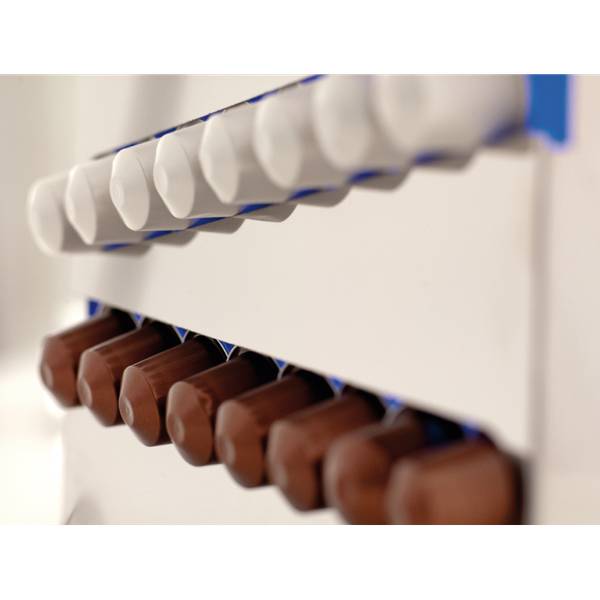 Nespresso kapselständer aus Edelstahl Zi Grau - Edelstahl - 29 x 31 x 7 cm