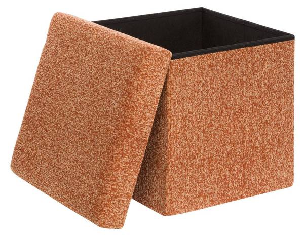 Hocker OXIA Gelb - Holzwerkstoff - 38 x 38 x 38 cm