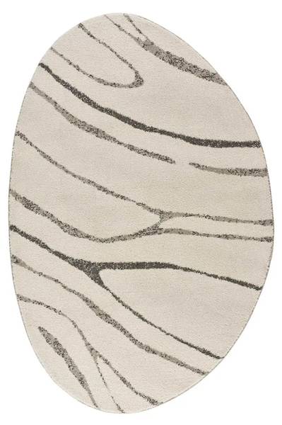 Hochflorteppich NIAMEY Weiß - Polypropylen - 194 x 2 x 290 cm