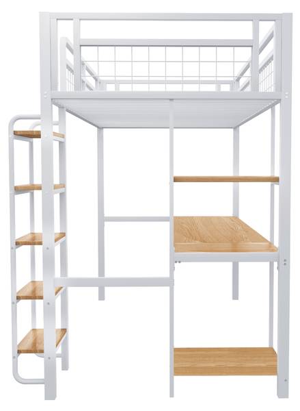 Metallbett K-849 Weiß - Breite: 90 cm