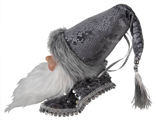 Weihnachtsanhänger Santa WT65269 Grau - Kunststoff - 9 x 28 x 10 cm