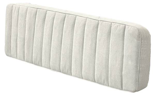 Kopfteil NORDIC Beige - Textil - 10 x 60 x 100 cm