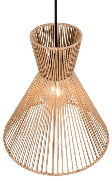 Hängelampe ROSALIE Schwarz - Metall - 35 x 150 x 35 cm