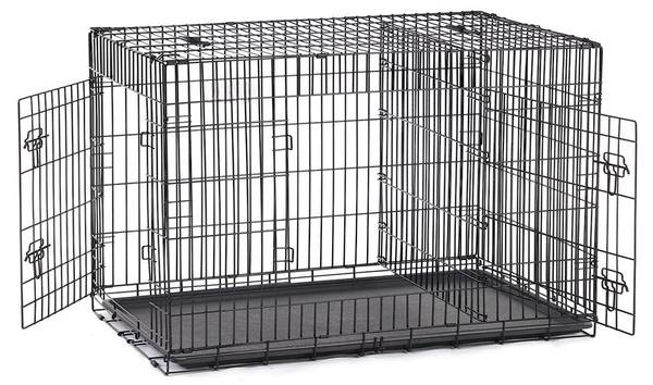 Hundekäfig Addis Ababa Schwarz - Metall - 75 x 81 x 122 cm