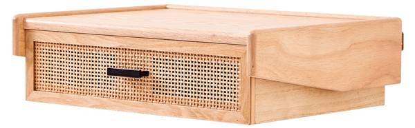 Wandnachttisch PITEA Rattan