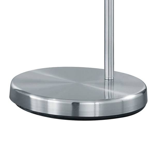 Bogenleuchte Nickel - 1 flammig - weiß