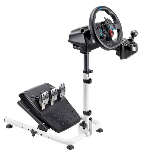 Racingchair Racing Cockpit LUMLRS11-BS0 Schwarz - Stahl - 44 x 82 x 83 cm