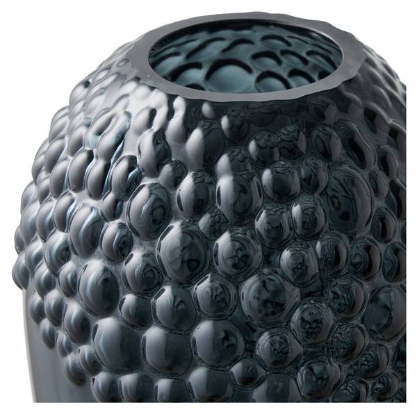 Vase 131246 Grau - Glas - 14 x 25 x 14 cm