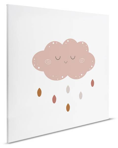 Leinwandbild Little Wheather 3 60 x 60 cm
