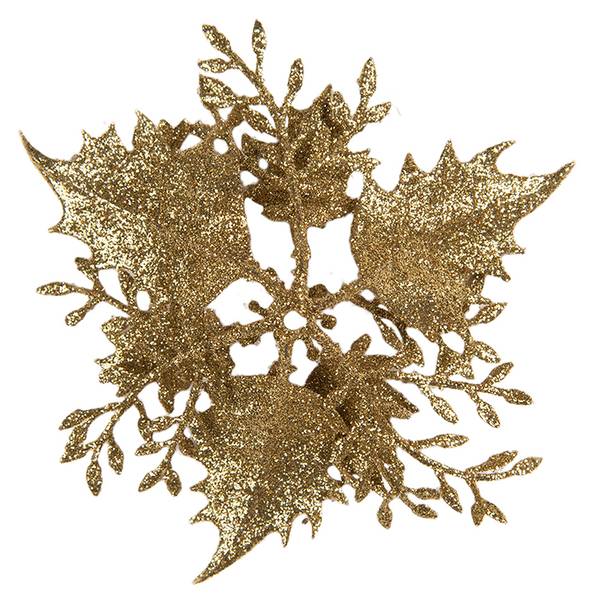 Kunstblume 48257 Gold - Kunststoff - 11 x 3 x 11 cm