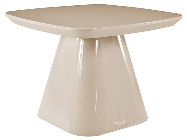 Couchtisch NATAZA 2er-Set Weiß - Holz teilmassiv - 90 x 39 x 90 cm