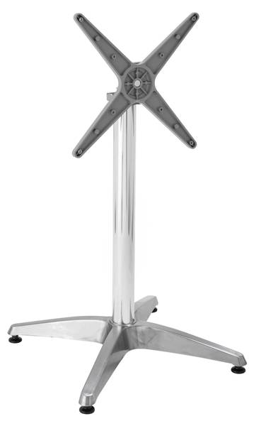 Tischplatte Derby Grau - Metall - 65 x 72 x 5 cm