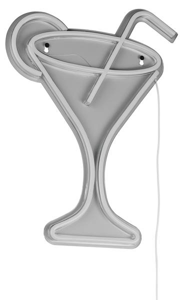 Wandlamp CHEERS wit - kunststof - 33 x 43 x 33 cm