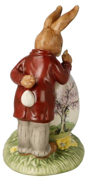 Figur Osterklassiker Der Meisterschüler Porzellan - 8 x 16 x 15 cm