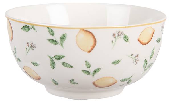 Suppenschale Matilde&Bowl Weiß - Porzellan - 14 x 7 x 14 cm