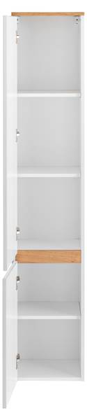 Hochschrank PLATINUM HC35 2D Weiß - Melamin - 35 x 176 x 30 cm