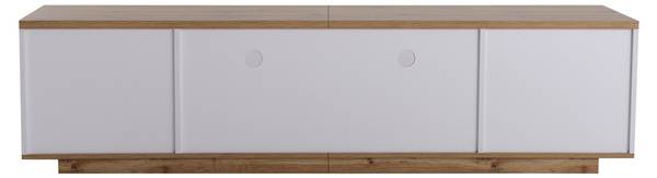 TV-laagplank LucyNatur Ⅱ beige - plaatmateriaal op houtbasis - 38 x 41 x 180 cm