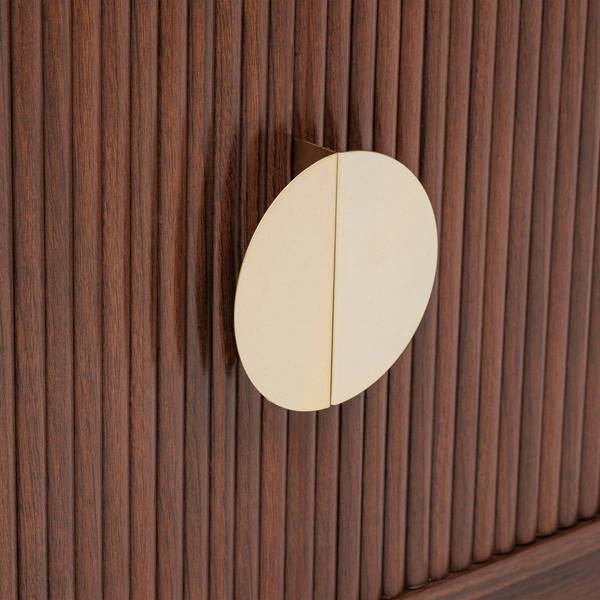 TV-Schrank WANY Braun - Holzwerkstoff - 40 x 48 x 140 cm