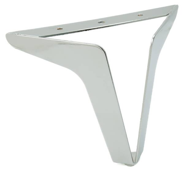 Möbelfuß Olite Silber - Höhe: 15 cm