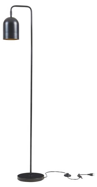 Lampadaire Barnard Noir - Métal - 28 x 159 x 28 cm