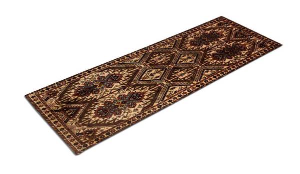 Orientteppich Läufer Nomadic Wolle - 62 x 1 x 181 cm