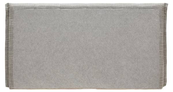Boxbett VELORIA Grau - Textil - 176 x 1 x 160 cm
