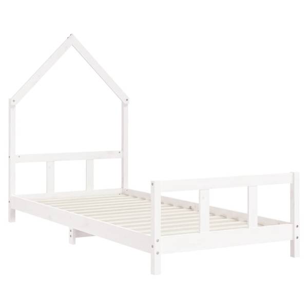 Cadre de lit pour enfant 3030972 Blanc - 95 x 136 x 205 cm