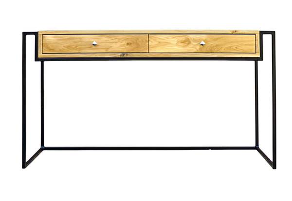Schreibtisch Loft Computertisch KING Braun - Eiche - 140 x 78 x 60 cm