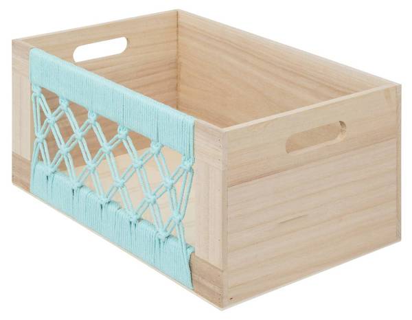 Kisten DAYAN 3er-Set Holzwerkstoff - 18 x 26 x 36 cm