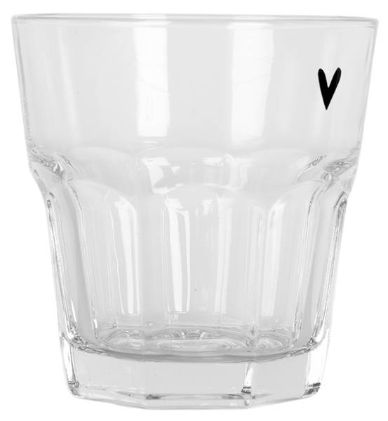Wasserglas Crew Glas - 8 x 8 x 8 cm