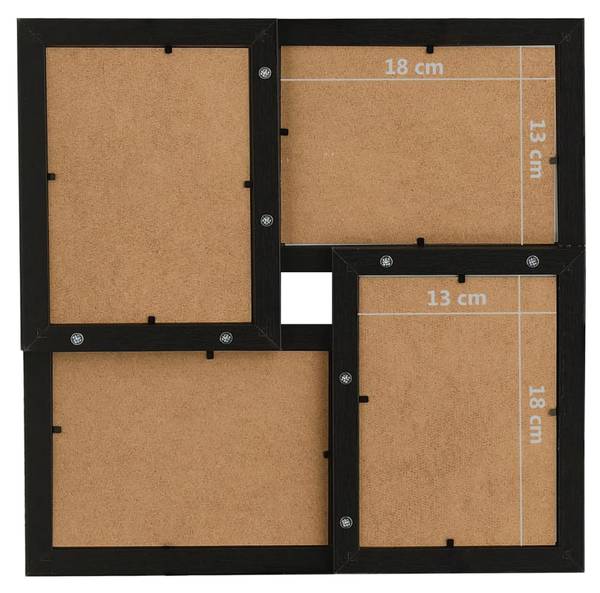 Fotolijst 3006691 zwart - 18 x 13 cm