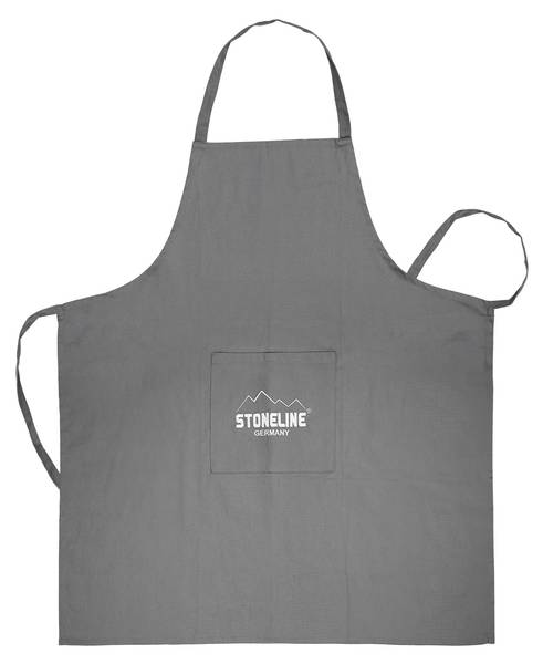 Küchenschürze Grau - Textil - 21 x 1 x 31 cm